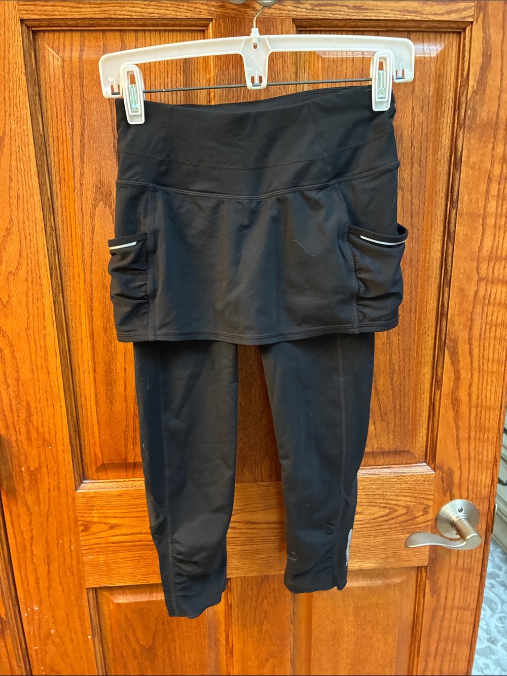 Athleta Black Girls' Skort Golf Leggings with Side Pockets